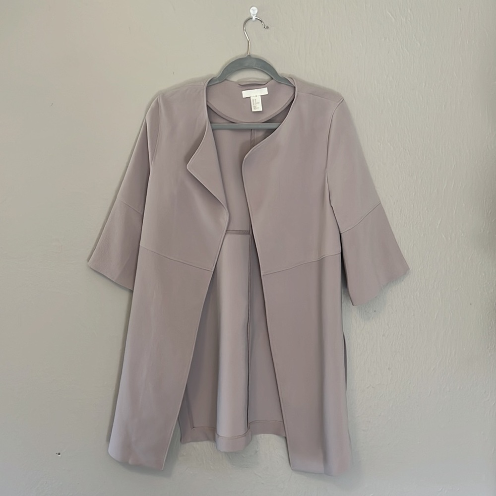 Mauve overcoat